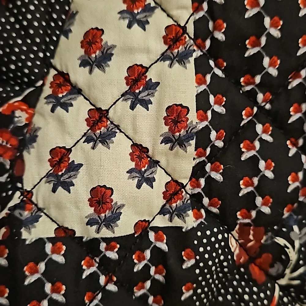 VERA BRADLEY Quilted button down shacket jacket sz 3XL - Picture 4 of 6